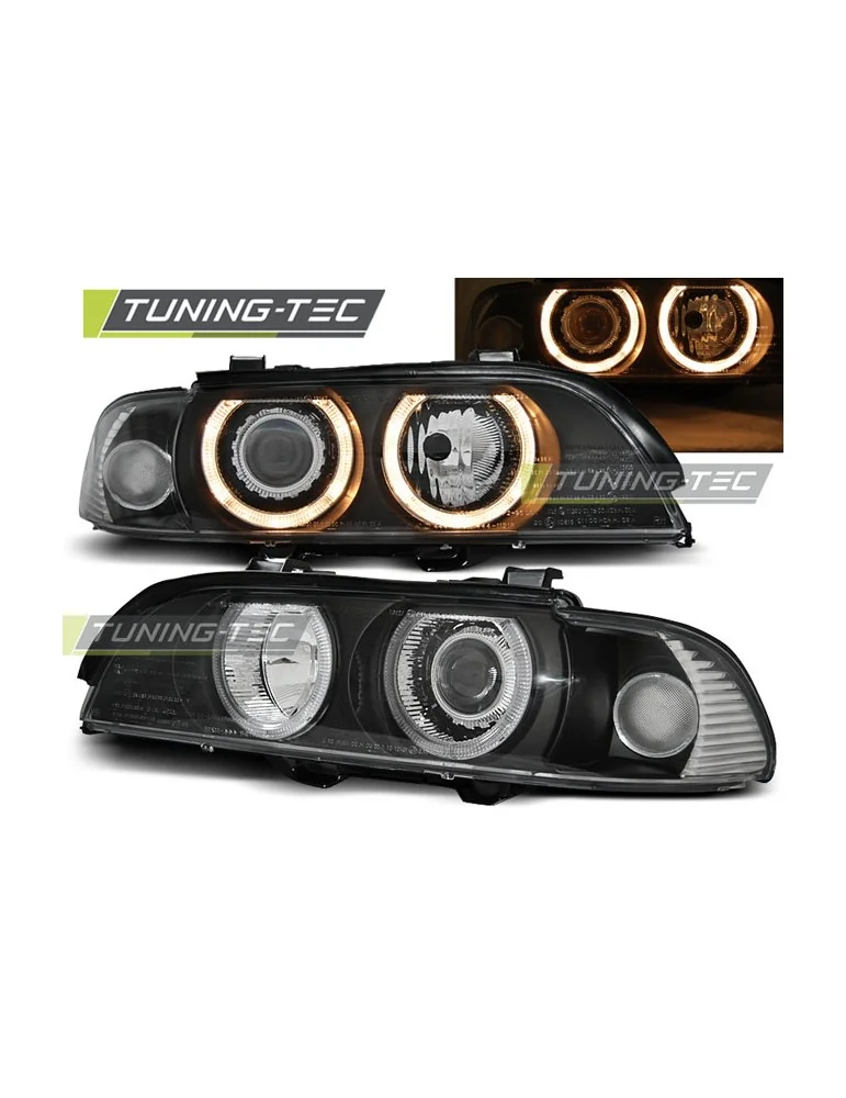 Phares au xénon noirs pour BMW E39 09.95-06.03