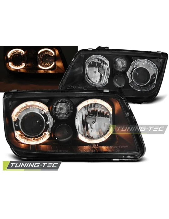 Phares noirs pour VW Bora (1998 - 2005)