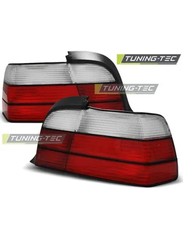 Feux arrière rouges blancs pour BMW E36 12.90-08.99 Coupé