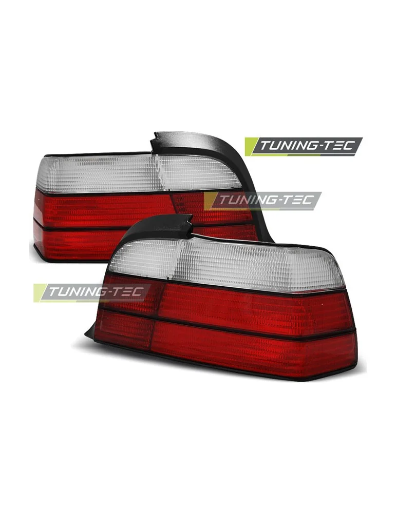 Feux arrière rouges blancs pour BMW E36 12.90-08.99 Coupé
