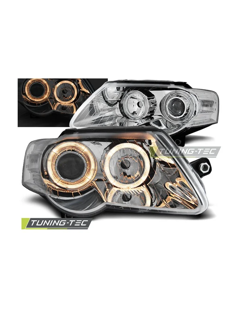 Phares chromés pour VW PASSAT B6 3C 03.05-10