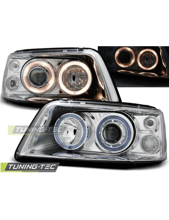 Phares chromés pour VW T5 (2003 - 2009)