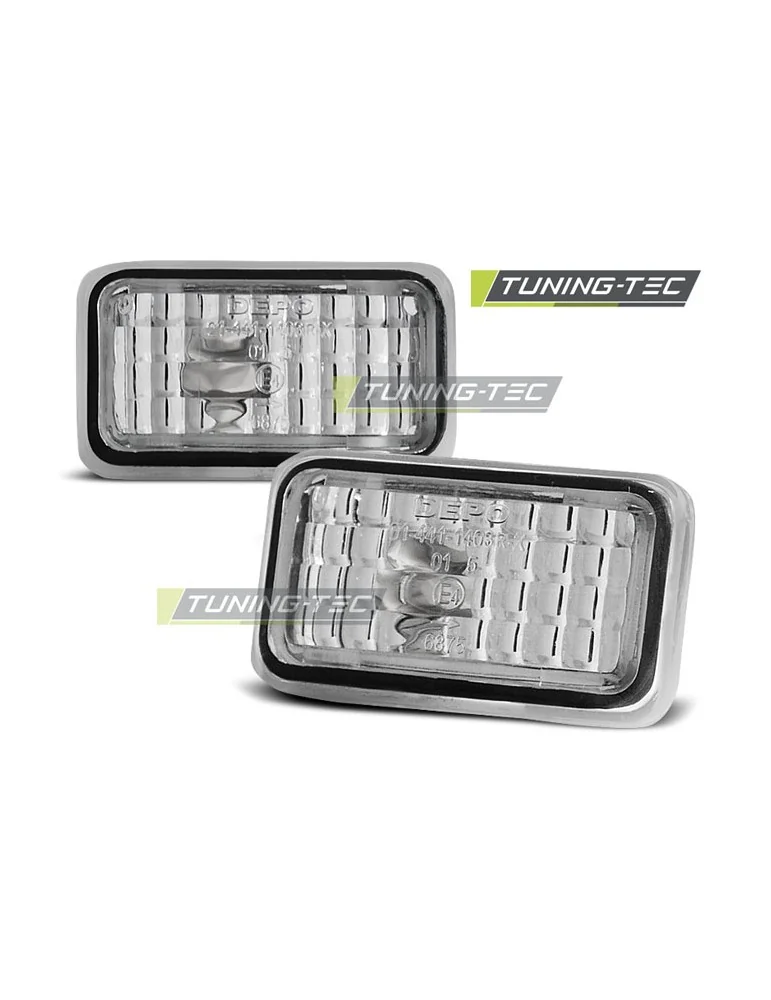 Répétiteurs latéraux chromés pour VW GOLF I GOLF II CORRADO JETTA