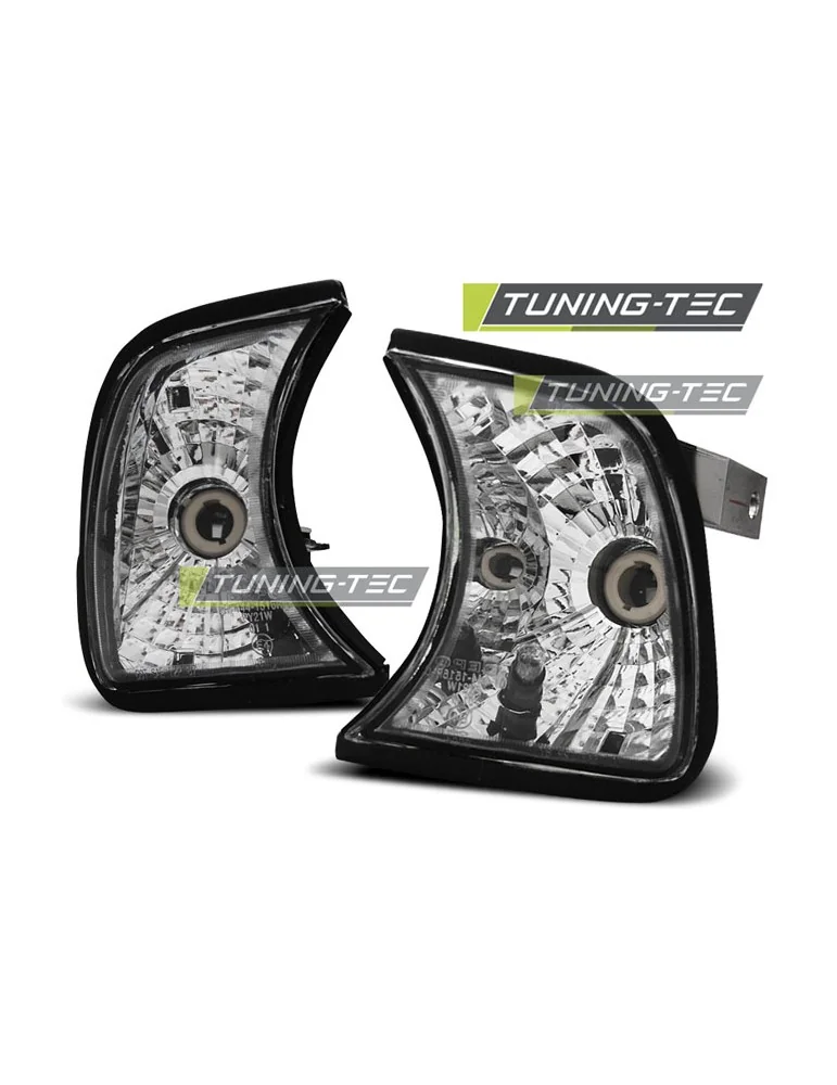 Clignotants avant chromés pour BMW E34 02.88-12.95