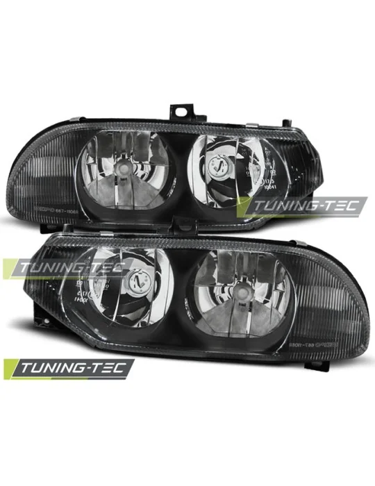 Phares noirs pour Alfa Romeo 156 (1997 - 2003)