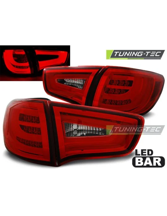 Feux arrière à LED rouges blancs pour KIA Sportage III (2010 - 2014)