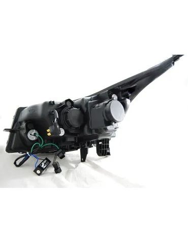 Phares à LED noirs pour CHEVROLET CRUZE 09-12