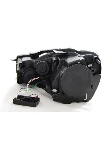 Phares noirs pour VW GOLF 6 10.08-12