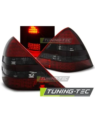 Feux arrière à LED fumés rouges pour MERCEDES R170 SLK 04.96-04