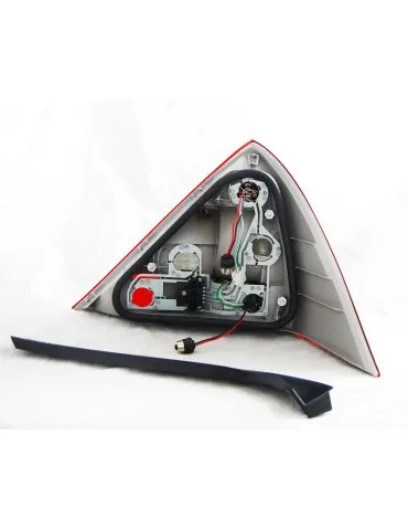 Feux arrière à LED fumés rouges pour MERCEDES R170 SLK 04.96-04