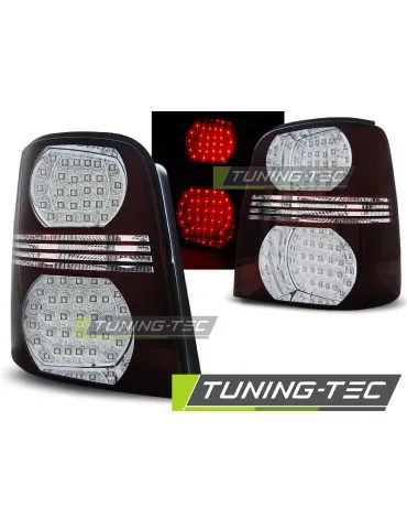 Feux arrière à LED rouges blancs pour VW TOURAN 02.03-10