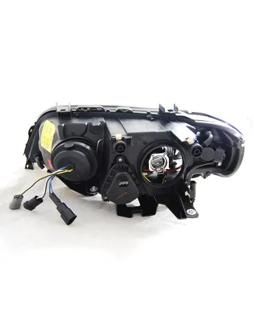 Phares à LED noirs pour BMW X5 E53 09.99-10.03