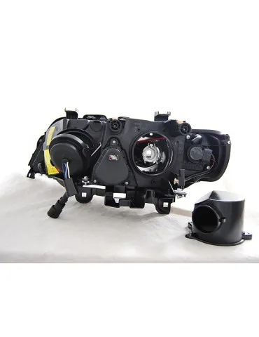 Phares au xénon noirs pour BMW X5 E53 09.99-10.03
