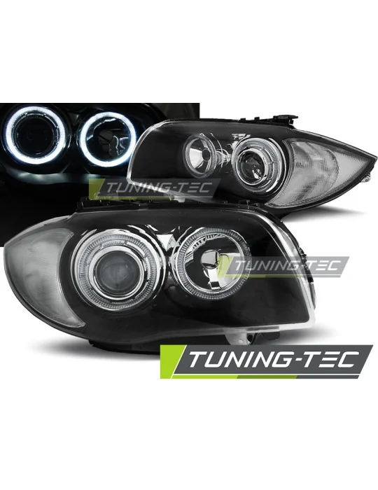 Phares noirs pour BMW 1 E87/E81/82/88 (2004 - 2011)