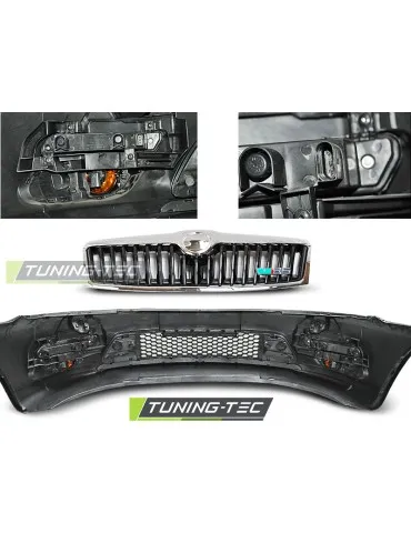 Pare-chocs avant pour SKODA OCTAVIA II FACELIFT 09-13