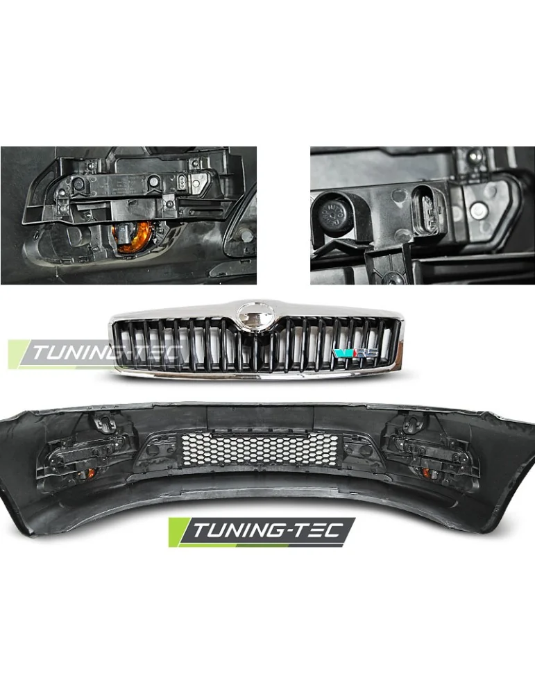 Pare-chocs avant pour SKODA OCTAVIA II FACELIFT 09-13