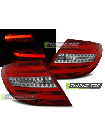 Feux arrière à LED rouges pour MERCEDES C-KLASA W204 Berline 07-10