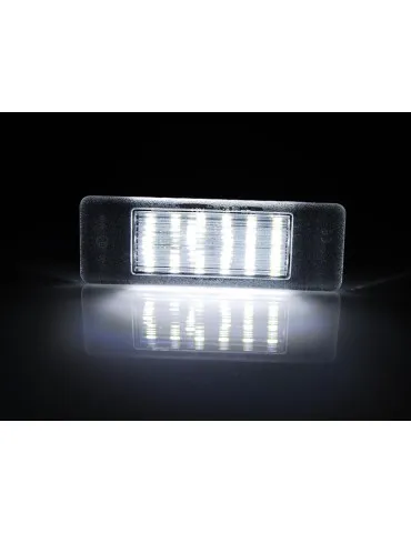 Éclairage de plaque à LED pour PEUGEOT 106 307 308 406 407 CITROEN C3 C4 C5