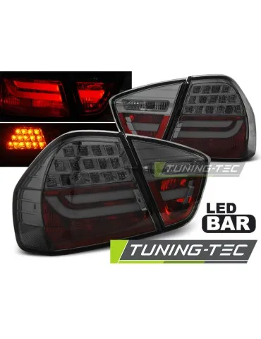 Feux arrière à LED fumés pour BMW E90 03.05-08.08