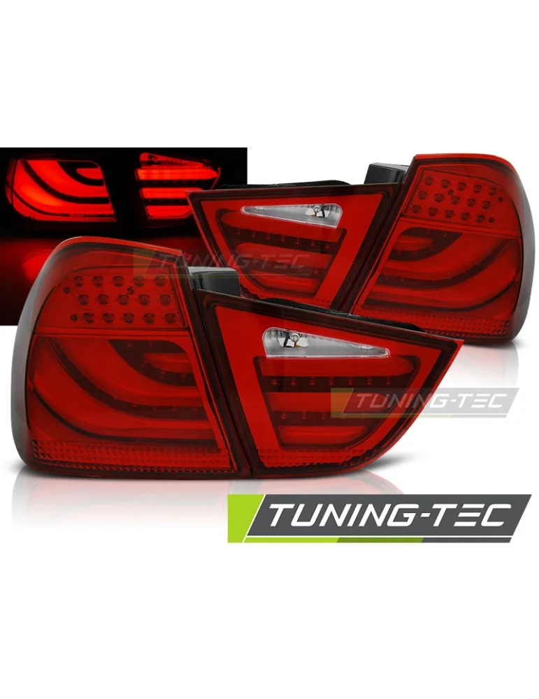 Feux arrière à LED rouges pour BMW E90 09-11