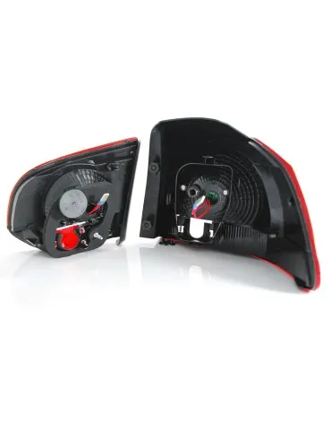 Feux arrière à LED rouges blancs pour VW GOLF 6 10.08-12