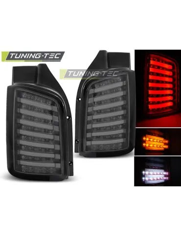 Feux arrière à LED fumés pour VW T5 04.03-09 10-15 TRANSPORTER