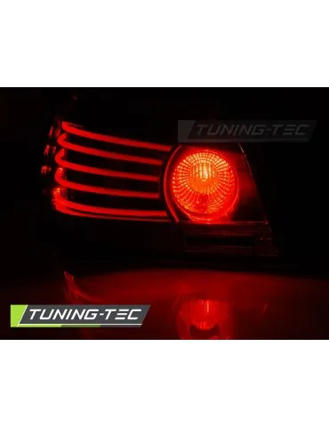 Feux arrière à LED rouges blancs pour BMW E60 07.03-07