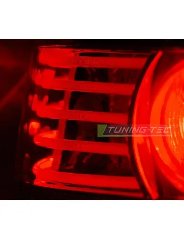 Feux arrière à LED rouges blancs pour BMW E60 07.03-07
