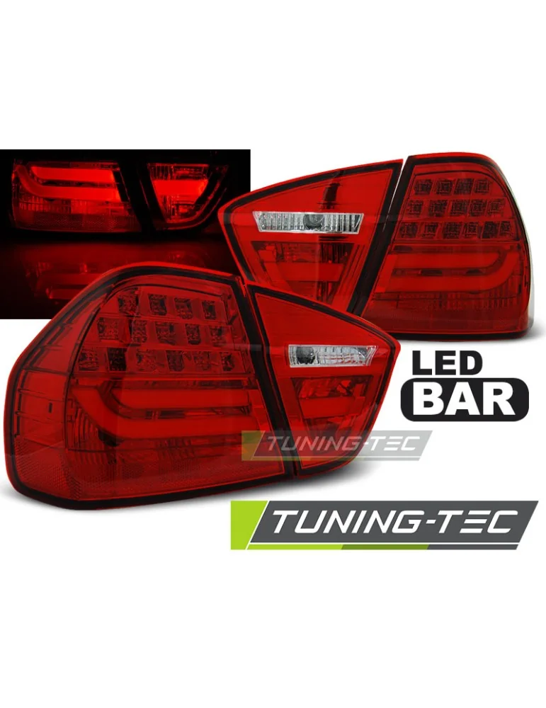 Feux arrière à LED rouges pour BMW E90 03.05-08.08