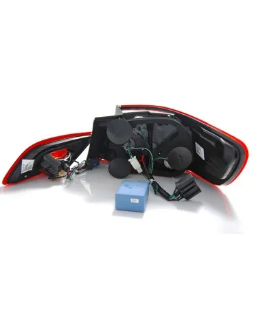 Feux arrière à LED fumés rouges pour BMW E92 09.06-03.10