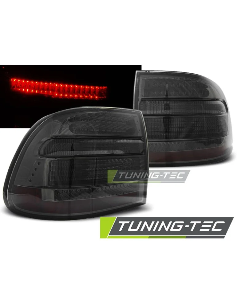 Feux arrière à LED fumés pour PORSCHE CAYENNE 02-06