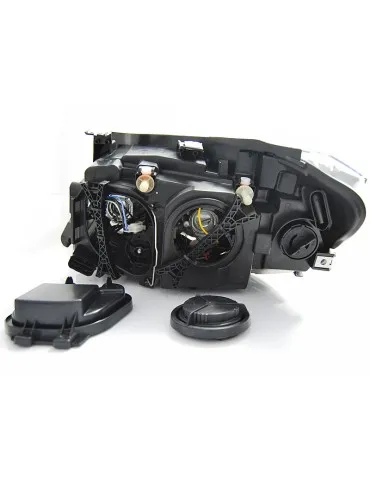 Phares à LED noirs pour BMW X1 E84 10.09-07.12
