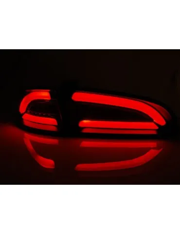 Feux arrière à LED fumés rouges pour SEAT IBIZA 04.02 -08