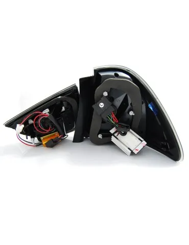 Feux arrière à LED noirs fumés pour BMW E91 09-11