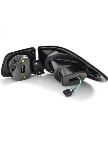 Feux arrière à LED noirs fumés pour VW TIGUAN 10.07-11