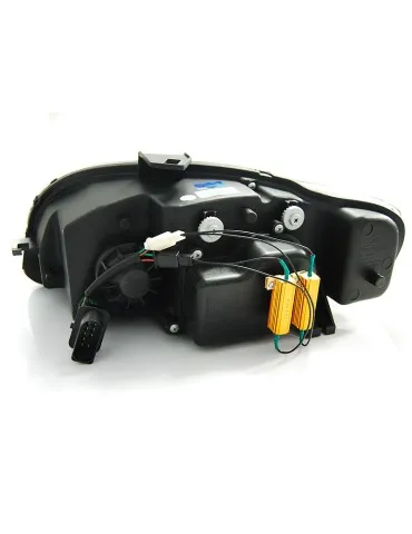 Phares à LED chromés pour AUDI A4 B7 11.04-03.08