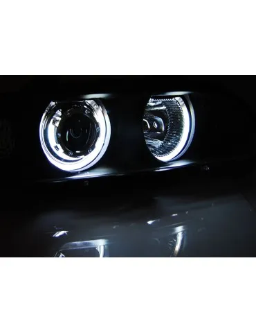 Phares noirs pour BMW E39 09.95-06.03