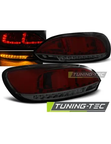 Feux arrière à LED fumés rouges pour VW SCIROCCO III 08-04.14
