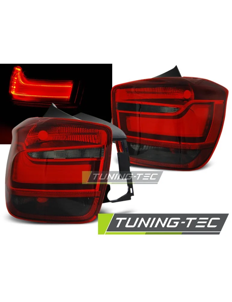 Feux arrière à LED fumés rouges pour BMW F20 F21 11-12.14