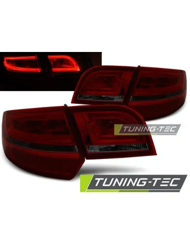 Feux arrière à LED fumés rouges pour AUDI A3 8P 04-08 SPORTBACK