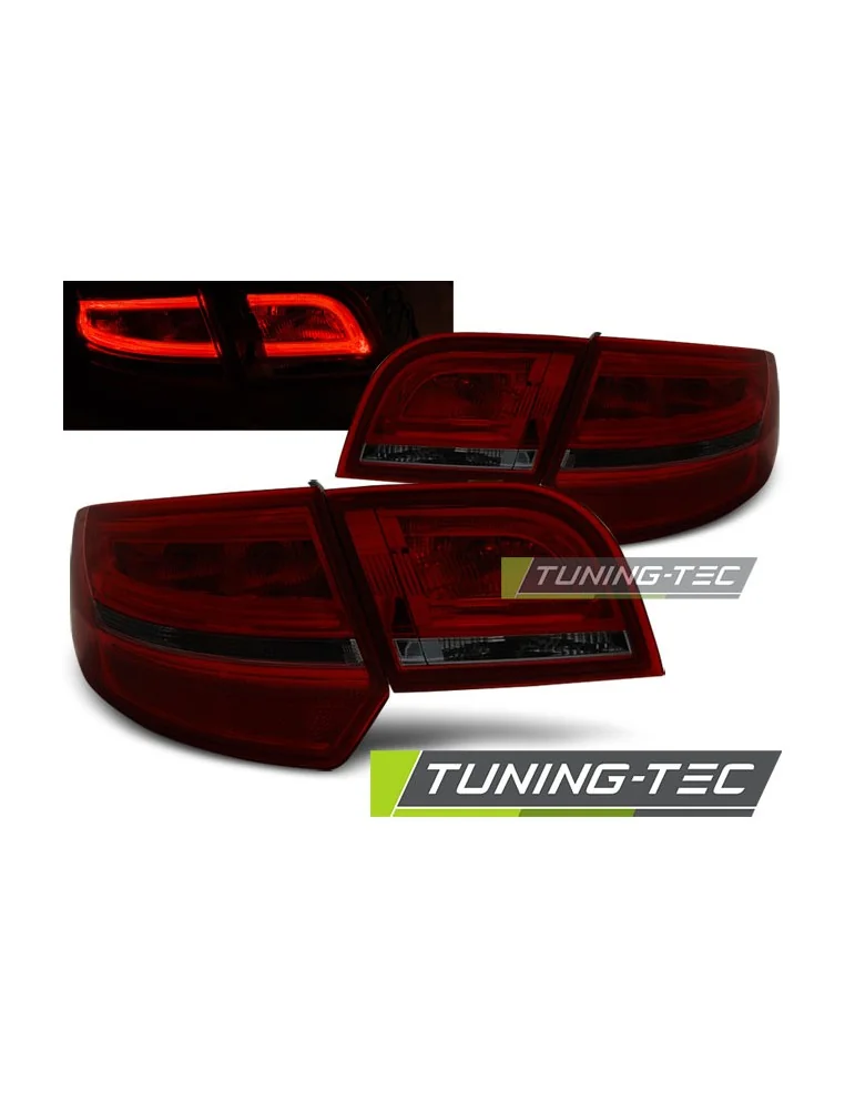 Feux arrière à LED fumés rouges pour AUDI A3 8P 04-08 SPORTBACK