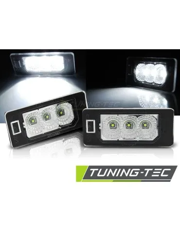 Éclairage de plaque à LED transparent pour AUDI Q5 A4 08-10 A5 TT VW PASSAT B6 Break