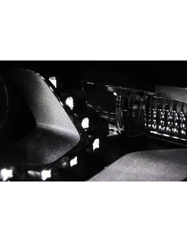 Phares noirs pour VW TIGUAN 2011 12.2015