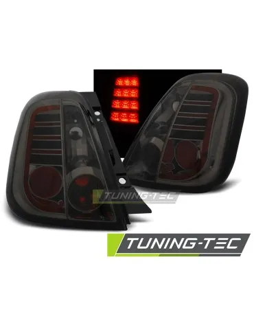 Feux arrière à LED fumés pour FIAT 500 07-15