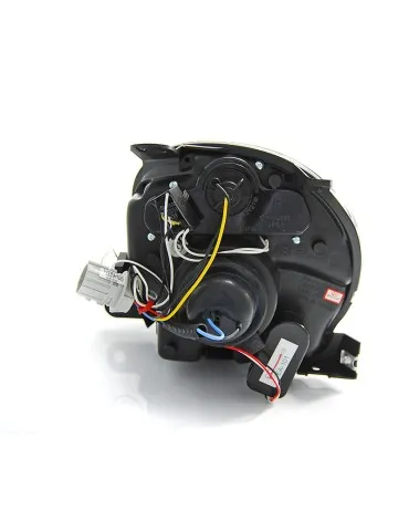 Phares à LED noirs pour FIAT 500 07-15 PROJEKTOR
