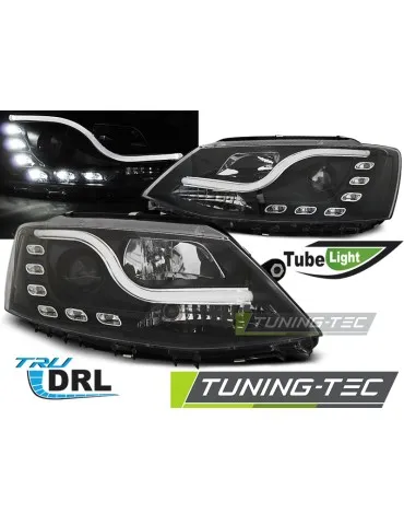 Phares noirs pour VW JETTA VI 1.11-18