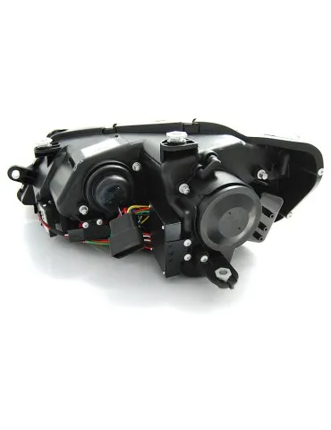 Phares noirs pour VW JETTA VI 1.11-18