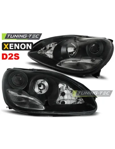 Phares au xénon noirs pour MERCEDES W220 S-KLASA 10.02-05.05