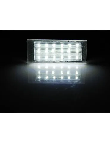 Éclairage de plaque à LED pour RENAULT TWINGO 2 CLIO 3,4 MEGANE 2,3 LAGUNA 2,3