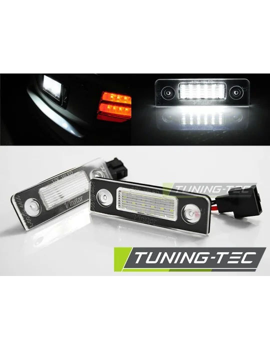 Éclairage de plaque à LED pour Skoda Octavia dès 2009 Roomster 2006 - 2010 Canbus